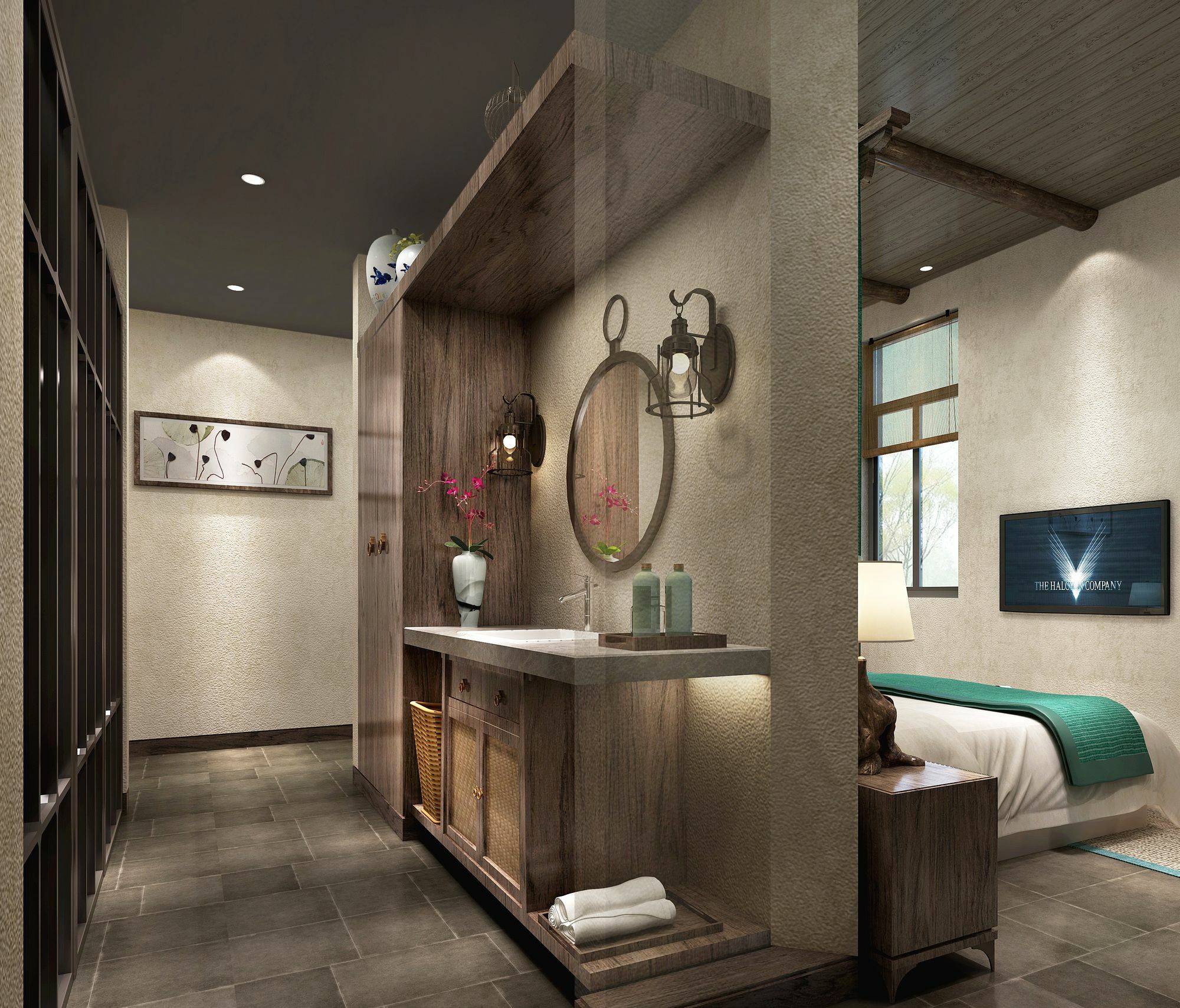 Hotel Seclusion Scenery Of Tangquan Hotspring Nanchino Esterno foto