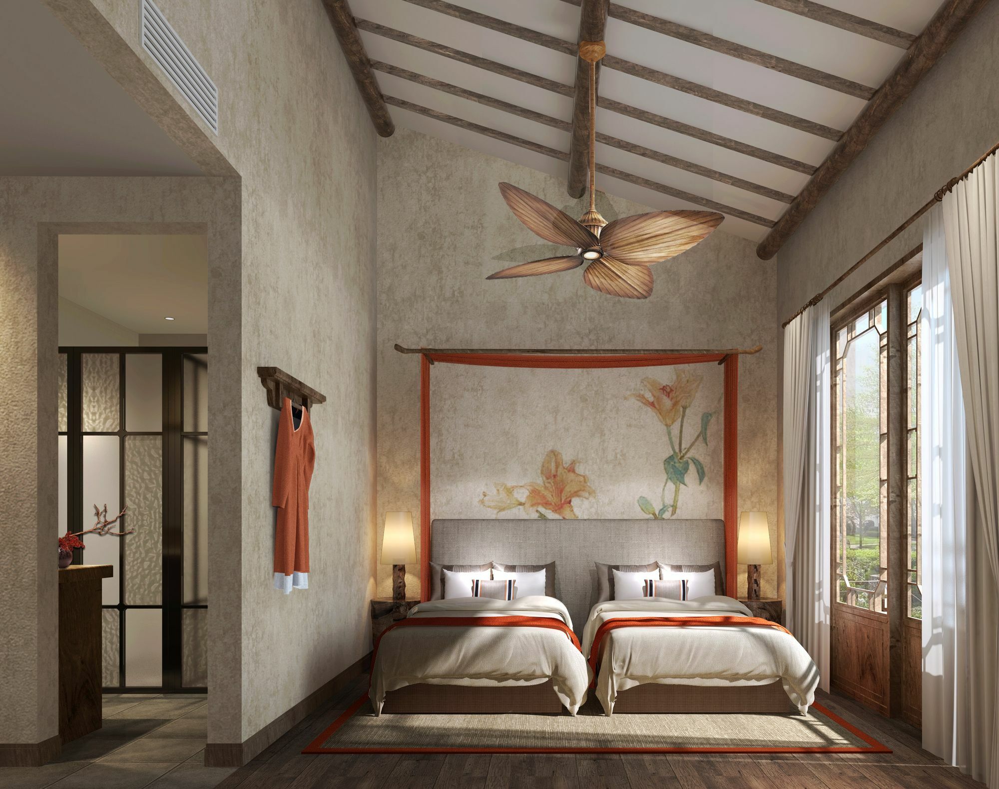 Hotel Seclusion Scenery Of Tangquan Hotspring Nanchino Esterno foto